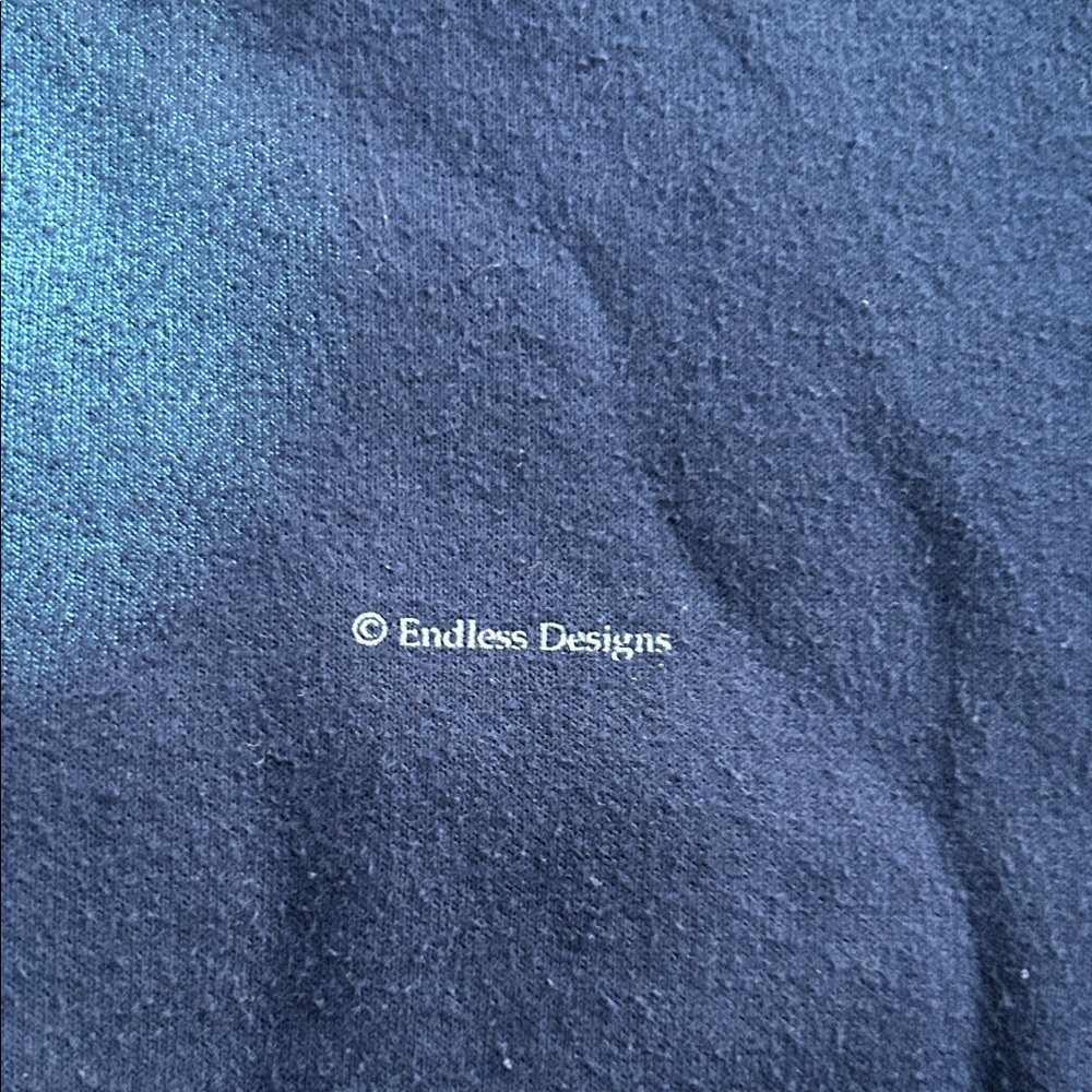 Blue Wolf Design sweatshirt - Picture 5 of 7